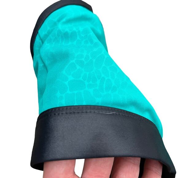 Zyia NWT Active Jade River Stone Metallic Athletic Sports Bra Green Black Large - Picture 6 of 10